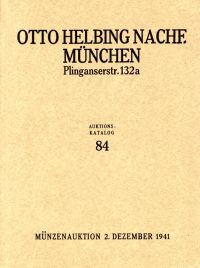 Otto Helbing Nachf. Katalog 84 (Umschlag)