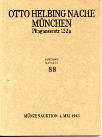Otto Helbing Nachf. Katalog 88. (Umschlag)