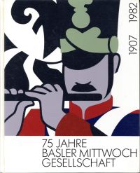 75 Jahre Basler Mittwoch-Gesellschaft. (Umschlag)
