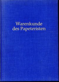 Kübler, Warenkunde des Papeteristen. (Umschlag)