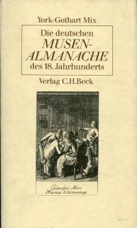 Mix, Die deutschen Musenalmanache des 18. Jahrhunderts. (Umschlag)