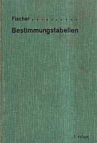 Fischer, Tabellen zur Bestimmung einer Auswahl von Thallophyten und Bryophyten. (Umschlag)