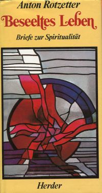 Rotzetter, Beseeltes Leben. (Umschlag)