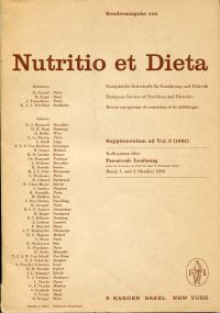 Hottinger, Kolloquium über Parenterale Ernährung. (Umschlag)