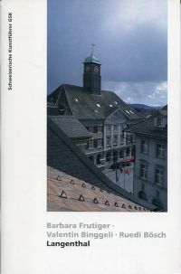 Frutiger, Langenthal. (Umschlag)