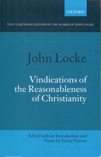 Locke, Vindications of the reasonableness of Christianity. (Umschlag)