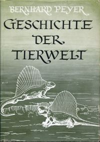 Peyer, Geschichte der Tierwelt. (Umschlag)