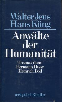 Jens, Anwälte der Humanität. (Umschlag)