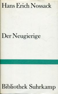Nossack, Der Neugierige. (Umschlag)