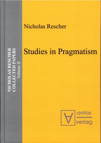 Rescher, Collected papers. Vol. 2:  Studies in pragmatism. (Umschlag)