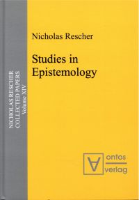 Rescher, Collected papers. Vol. 14: Studies in epistemology. (Umschlag)