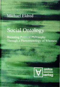 Eldred, Social ontology. (Umschlag)