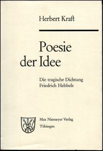 Kraft, Poesie der Idee. (Einband)