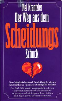 Krantzler, Der Weg aus dem Scheidungsschock. (Umschlag)