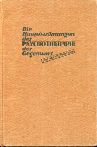 Nachmansohn, Hauptströmungen d. Psychotherapie (Umschlag)