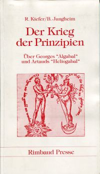 Kiefer, Der Krieg der Prinzipien. (Umschlag)