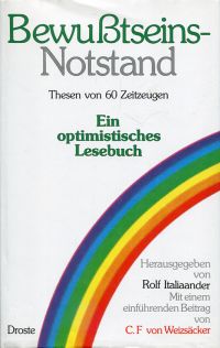 Italiaander, Bewusstseins-Notstand. (Umschlag)