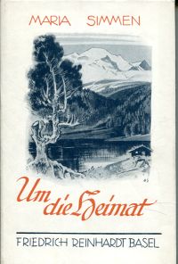 Simmen, Um die Heimat. (Umschlag)