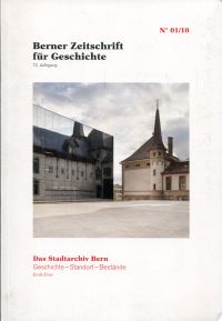 Erne, Das  Stadtarchiv Bern. (Umschlag)