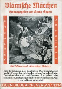 Goyert, Vlämische Märchen. (Schutzumschlag)