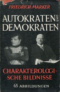 Märker, Autokraten und Demokraten. (Umschlag)