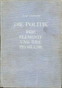 Grabowsky, Die Politik. (Umschlag)