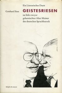 Sinn, Geistesriesen. (Umschlag)