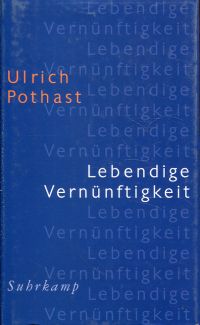 Pothast, Lebendige Vernünftigkeit. (Umschlag)