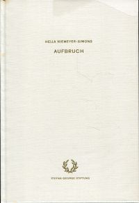 Niemeyer-Simons, Aufbruch. (Umschlag)