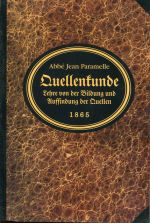 Paramelle, Quellenkunde. (Einband)