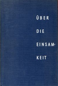 Kölbel, Über die Einsamkeit. (Umschlag)