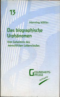 Köhler, Das  biographische Urphänomen. (Umschlag)