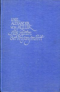 Müller, Aus Gärten der Vergangenheit. (Umschlag)