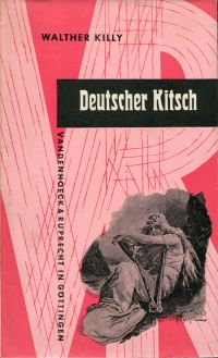 Killy, Deutscher Kitsch. (Umschlag)