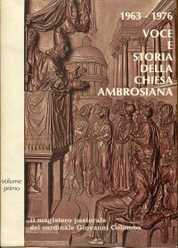Colombo, Voce e storia della Chiesa ambrosiana 1963 - 1976. (Umschlag)