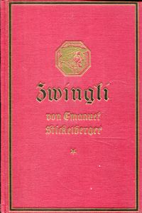 Stickelberger, Zwingli. (Umschlag)