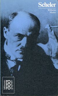 Mader, Max Scheler. (Umschlag)
