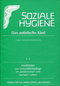 Müller-Wiedemann, Das autistische Kind. (Umschlag)