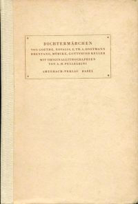 Dichtermärchen von Goethe, Novalis, E.Th.A. Hoffmann, Brentano, Mörike, Gottfrie (Einband)