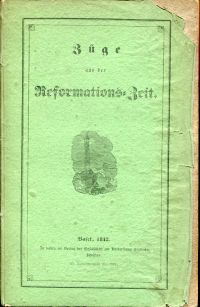 Linde, Geschichte der Kirchen-Reformation in Regensburg. (Umschlag)