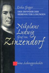 Geiger, Nikolaus Ludwig von Zinzendorf ; seine Lebensgeschichte. (Umschlag)