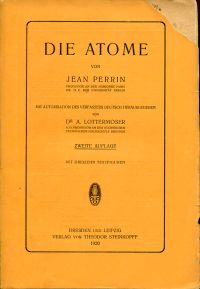 Perrin, Die  Atome. (Umschlag)