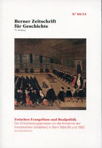 Rindlisbacher, Zwischen Evangelium und Realpolitik. (Umschlag)