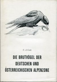 Corti, Die Brutvögel der deutschen und österreichischen Alpenzone. (Umschlag)