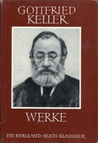 Keller, Gottfried Kellers Werke in zwei Bänden. (Umschlag)
