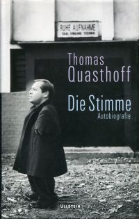 Quasthoff, Die Stimme. (Umschlag)
