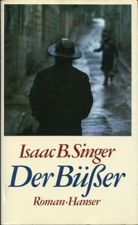 Singer, Der Büsser. (Umschlag)
