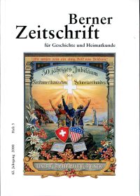 Geissbühler, Die bernische Auswanderung in die Vereinigten Staaten 1870-1930. (Umschlag)