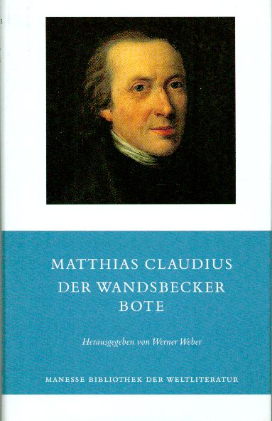 Claudius, Der  Wandsbecker Bote. (Einband)