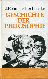 Rehmke, Geschichte der Philosophie. (Umschlag)